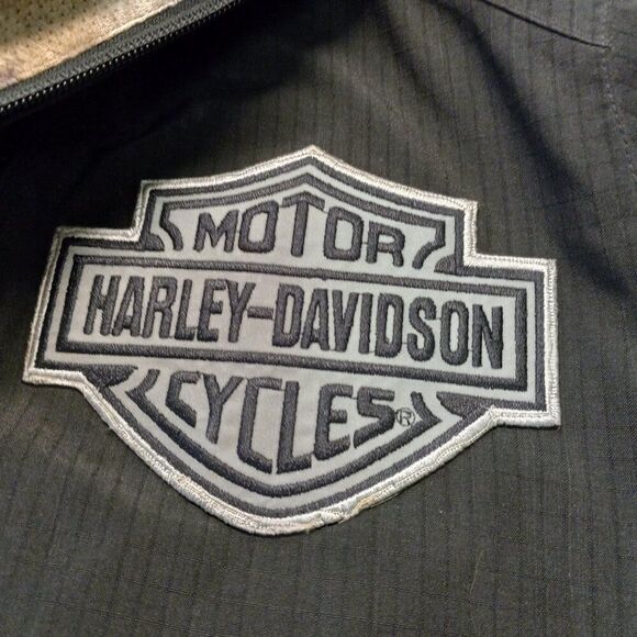 Harley-Davidson Motor Cycles/Volcom Inc XL Wolf interior Faith Pullover Biker - Picture 2 of 11